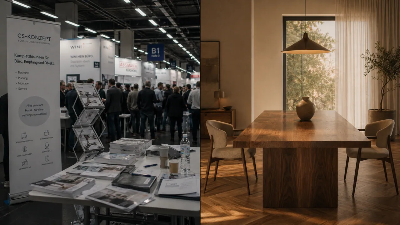 Messe vs. Showroom – zwei Welten der Möbelbranche
