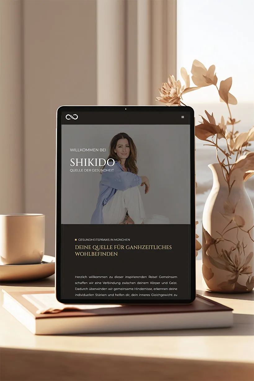 Shikido Ipad Webseite