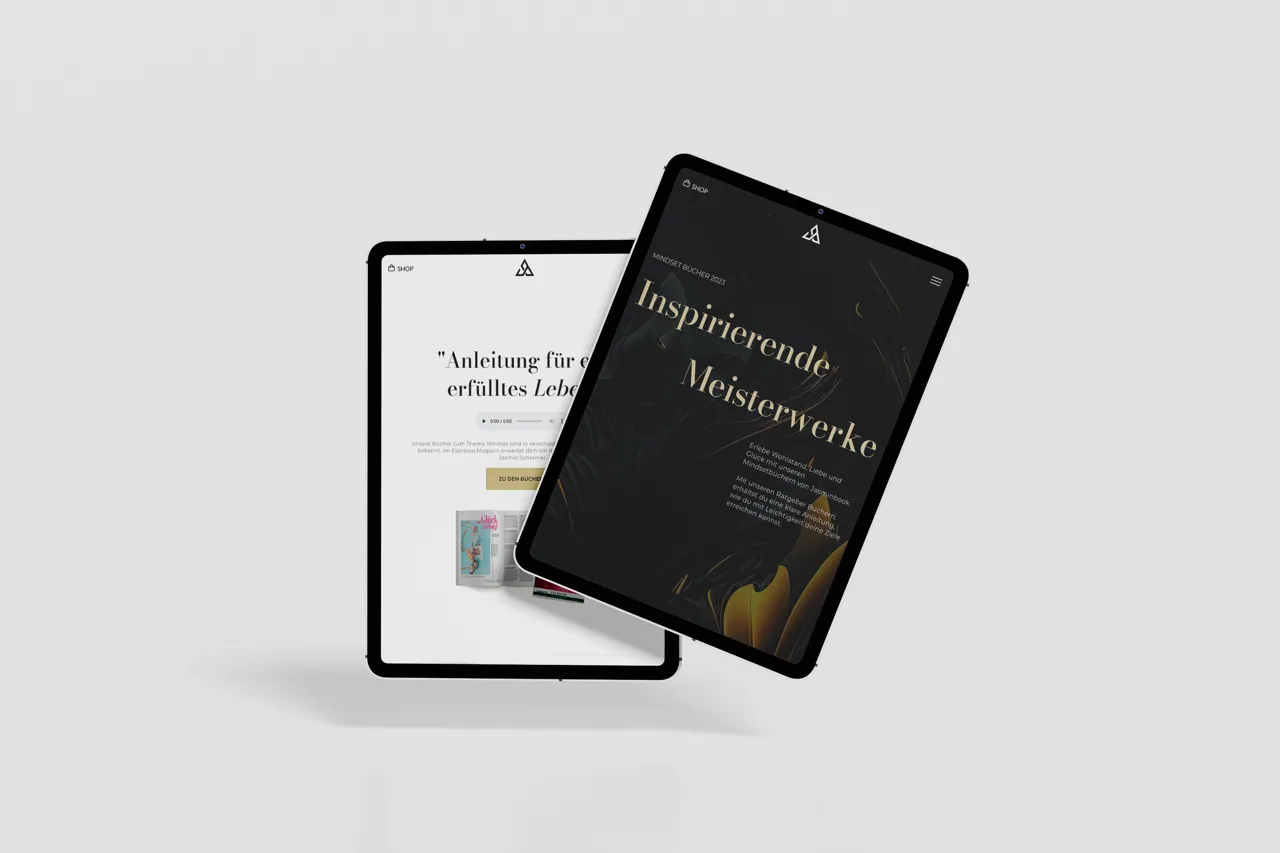 Webseite Webdesign Responsive Seite - Laptop