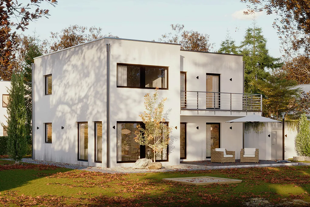 Architektur 3D Modernes Haus
